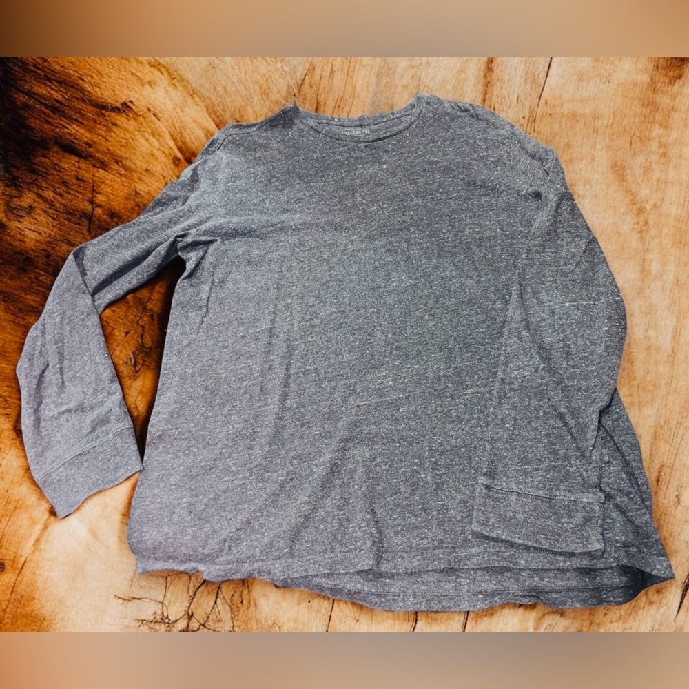 Sonoma Weekend Tee Gray Long Sleeve Shirt Men’s Size XL
